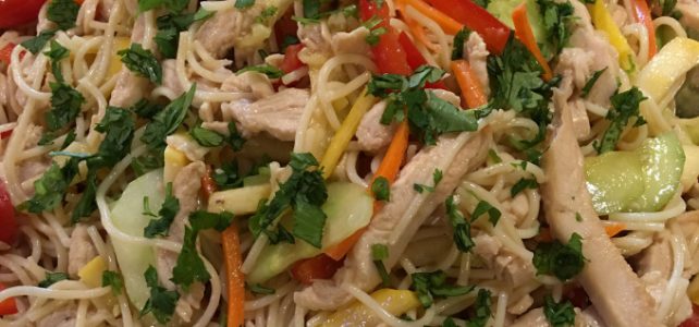 Recipe: Sesame Chicken Noodle Salad